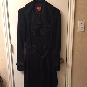 Black Elle Trench Coat